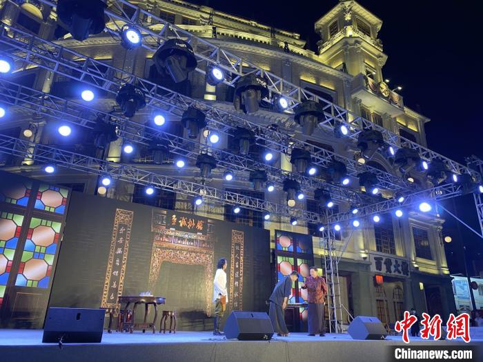 南粤古驿道五周年汕头小公园办潮汕音乐文化展演